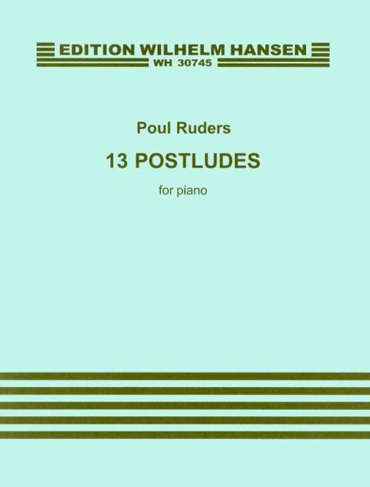 13 Postludes For Piano